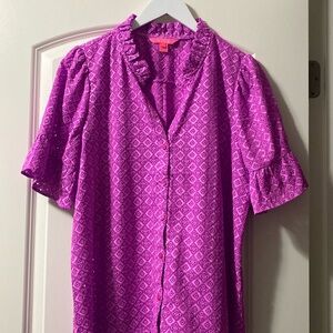 Lilly Pulitzer XL blouse